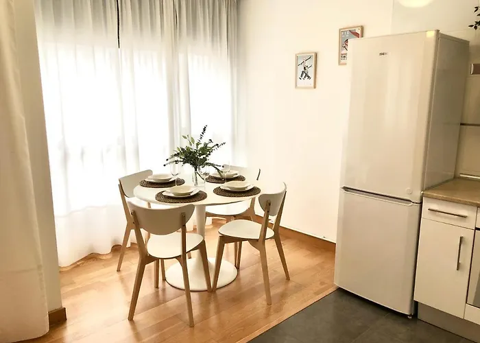 Apartmán Apartamento 1 Centrico Garaje Wi-fi Para Trabajar